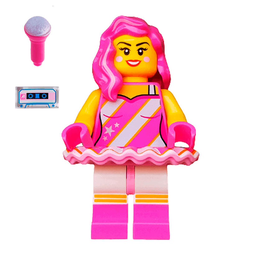 Фигурка Lego Cartoons The Lego Movie coltlm2-11 Новый Candy Rapper - Retromagaz
