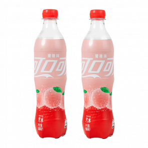 Набір Напій 2шт Coca-Cola Азійська Peach 500ml