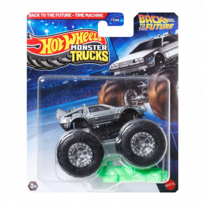 Машинка-Позашляховик Hot Wheels Back to the Future Time Machine DeLorean DMC-12 Monster Truck 1:64 JDP80 Silver Машинка-Позашляховик Hot Wheels Back to the Future Time Machine DeLorean DMC-12 Monster Truck 1:64 JDP80 Silver - Retromagaz