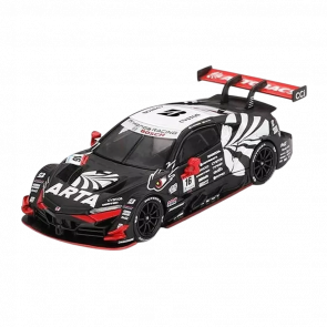 Машинка Premium MINI GT Honda NSX-GT "Type S" GT500 #16 "ARTA MUGEN NSX-GT " ARTA 2023 SUPER GT Series 1:64 MGT00787-BL Red - Retromagaz