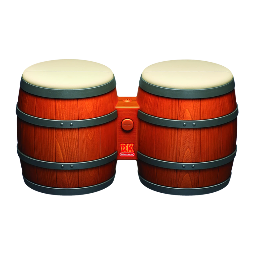 Контролер Дротовий Nintendo GameCube DOL-021 DK Bongos Donkey Konga Bongo Drums Brown 2m Б/У - Retromagaz