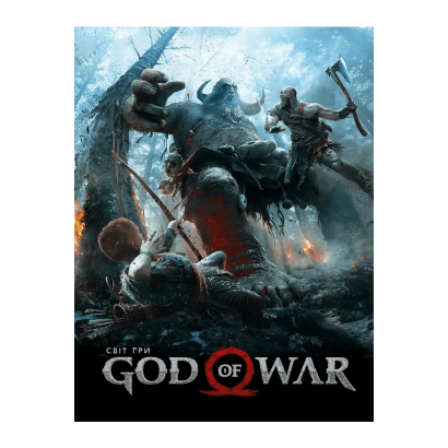 Артбук Мир игры God of War Dark Horse - Retromagaz