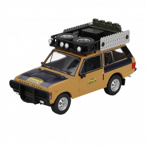 Машинка Premium MINI GT Range Rover 1981 Camel Trophy Sumatra C.Swoboda & K.Mentel Winner 1:64 MGT01144 Grey - Retromagaz