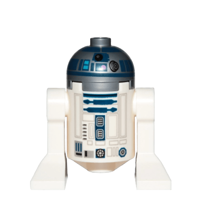 Фигурка Lego R2-D2 Astromech Flat Silver Head Red Dots Star Wars Дроид sw0527 1 Новый - Retromagaz