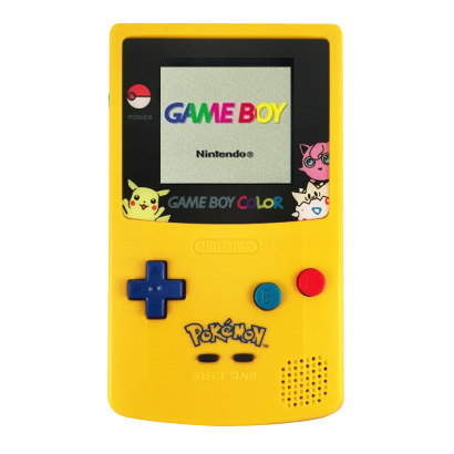 Консоль Nintendo Game Boy Color Pokemon Limited Edition Yellow Blue Б/У - Retromagaz