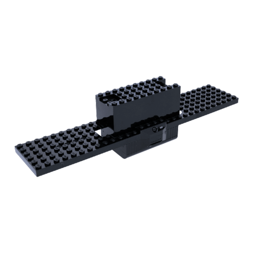 Електрика Lego Батарейний Блок 9V RC Train Base 6 x 30 55455c01 4296054 Black Б/У - Retromagaz