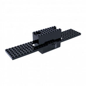 Электрика Lego Батарейный Блок 6 x 30 9V RC Train Base 55455c01 4296054 Black 1шт Б/У Хороший - Retromagaz
