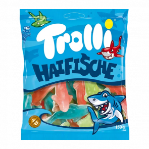 Конфеты Жевательные Trolli Sharks 150g