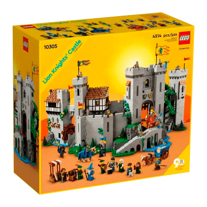 Набор Lego Lion Knights' Castle Icons 10305 Новый - Retromagaz