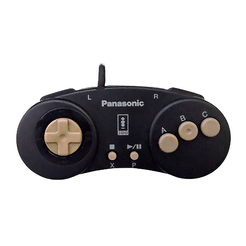 Геймпад Проводной Panasonic 3DO FZ-JP2X R.E.A.L. Black 2.2m Б/У - Retromagaz