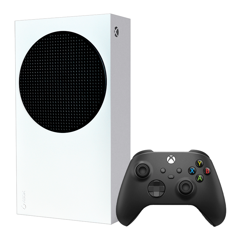 Набір Консоль Microsoft Xbox Series S 1TB White Б/У  + Геймпад Бездротовий Black - Retromagaz