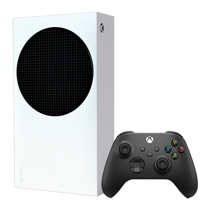 Набор Консоль Microsoft Xbox Series S 1TB White Б/У  + Геймпад Беспроводной Black - Retromagaz