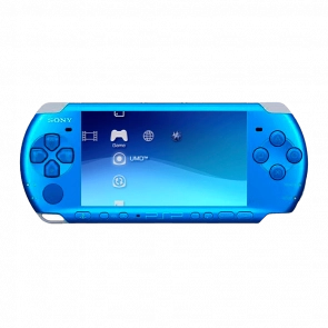 Консоль Sony PlayStation Portable Slim PSP-3ххх Blue Б/У Хороший