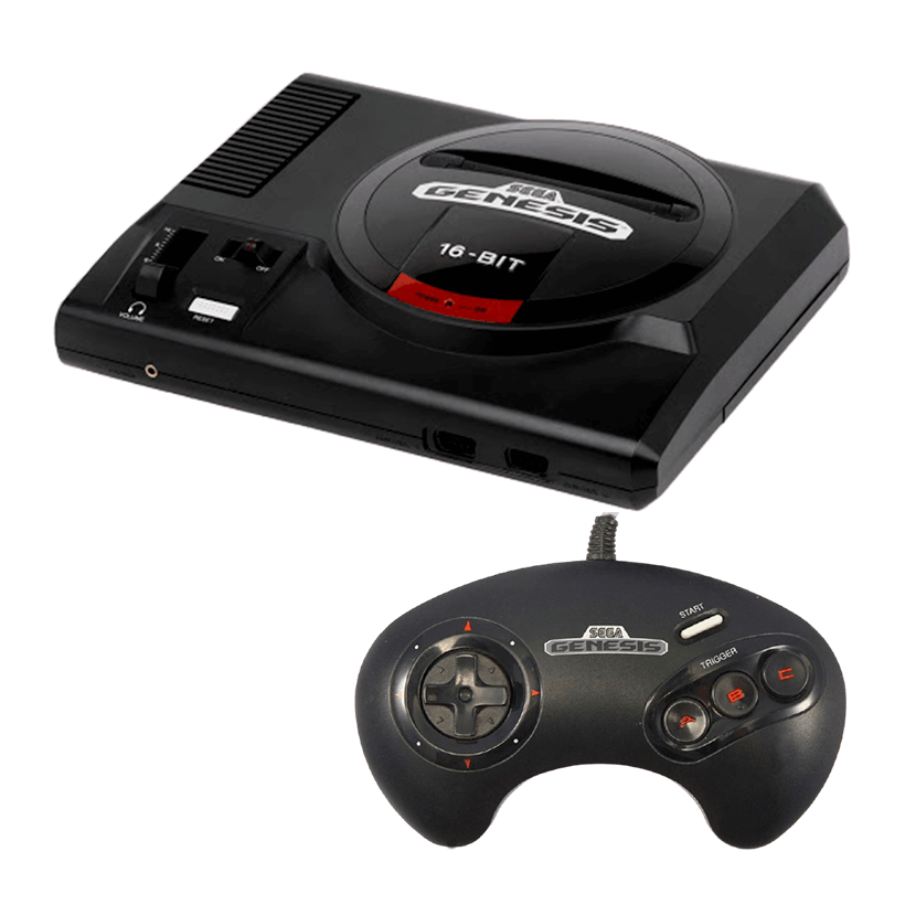 Консоль Sega Mega Drive 1 USA Black Б/У Хороший - Retromagaz