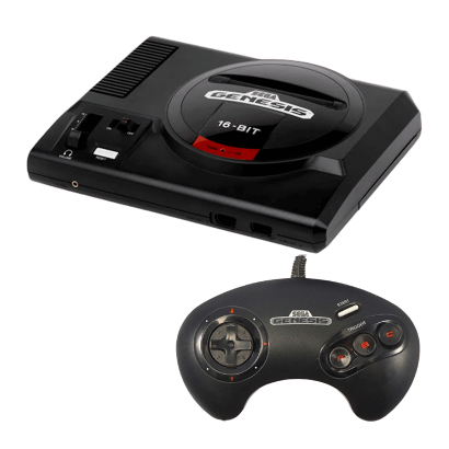 Консоль Sega Mega Drive 1 USA Black Б/У Хороший - Retromagaz