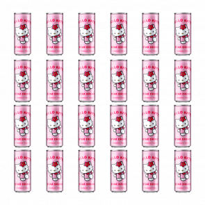 Набір Напій The Drinks Hello Kitty Star Drink Raspberry Feijoa 250ml 24шт