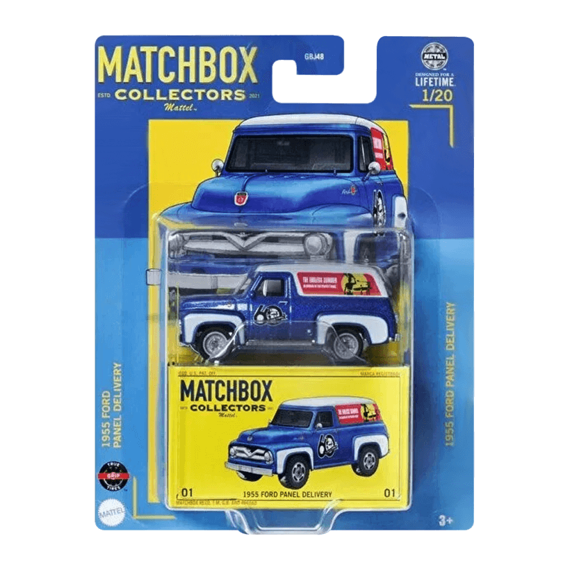 Машинка Premium Matchbox 1955 Ford F-100 Panel Delivery Collectors 1:64 HVW13 Blue - Retromagaz