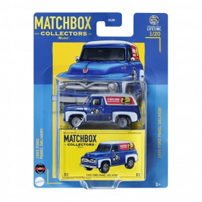 Машинка Premium Matchbox 1955 Ford F-100 Panel Delivery Collectors 1:64 HVW13 Blue - Retromagaz