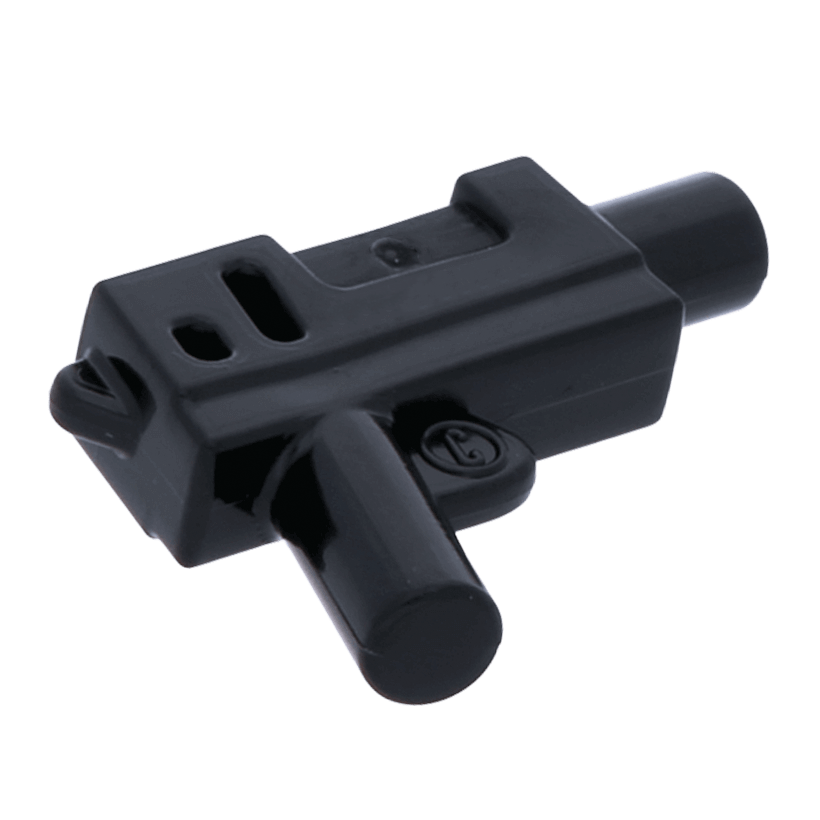 Оружие 4шт Lego Стрелковое Pistol Automatic Medium Barrel 62885 4526761 6052829 6103643 Black Новый - Retromagaz