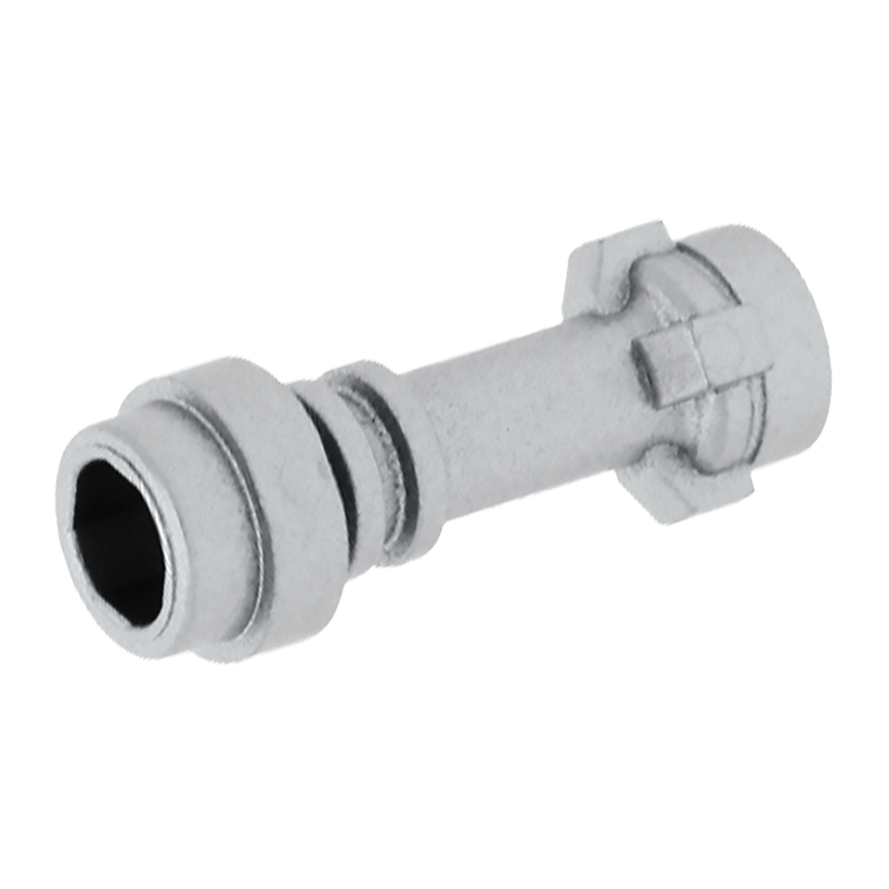 Зброя 4шт Lego Star Wars Lightsaber Hilt Straight 64567 4542406 4548731 6051389 Metallic Silver Новий - Retromagaz