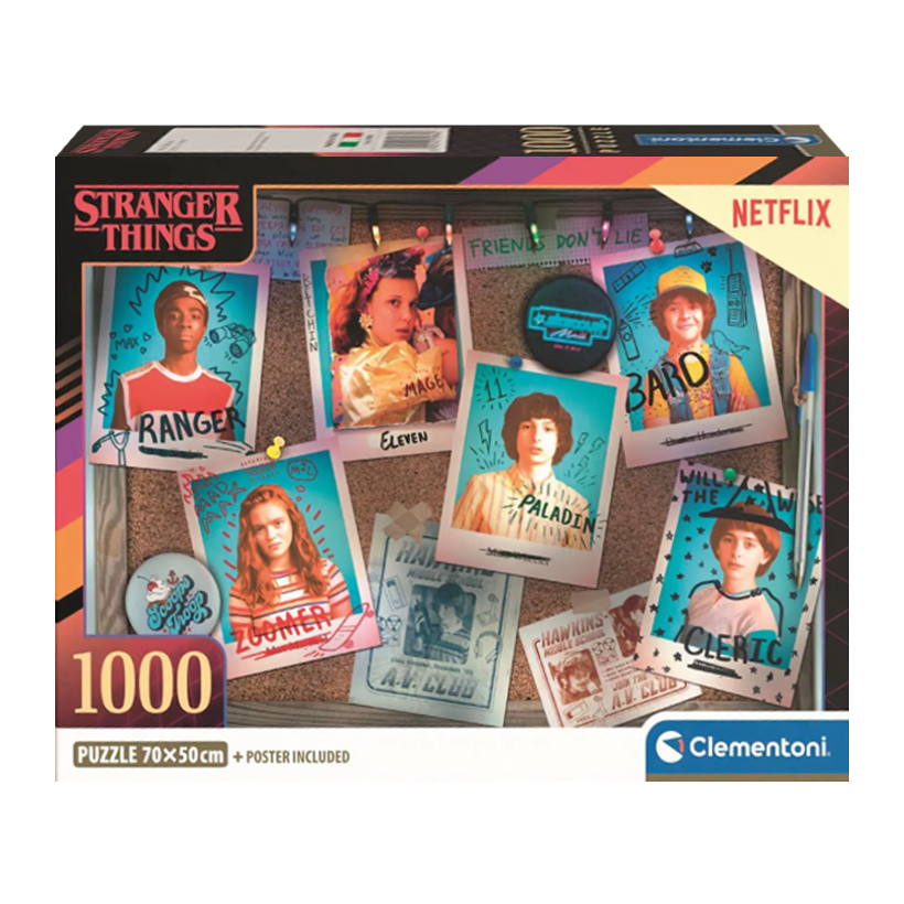 Пазли Stranger Things: Characters 1000 Елементів - Retromagaz