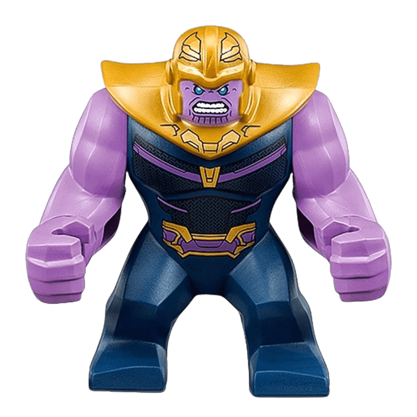 Фігурка Lego Marvel Thanos Medium Lavender Arms Plain Super Heroes sh0504 Б/У - Retromagaz