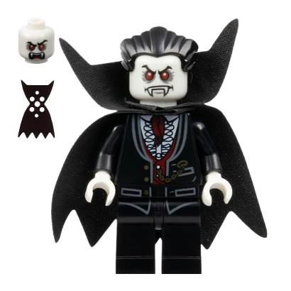 Фігурка Lego Monster Fighters Lord Vampyre Dracula with Cape Adventure mof007 Б/У - Retromagaz