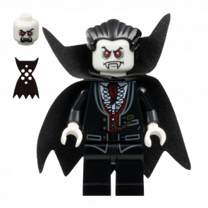 Фігурка Lego Monster Fighters Lord Vampyre Dracula with Cape Adventure mof007 Б/У - Retromagaz