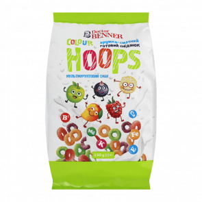 Сухой Завтрак Doctor Benner Colour Hoops 150g