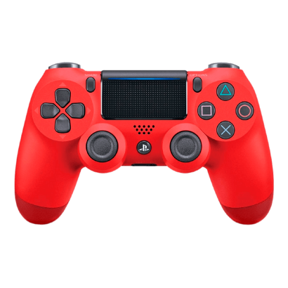 Геймпад Бездротовий Sony PlayStation 4 DualShock 4 Version 2 Magma Red Б/У Нормальний - Retromagaz
