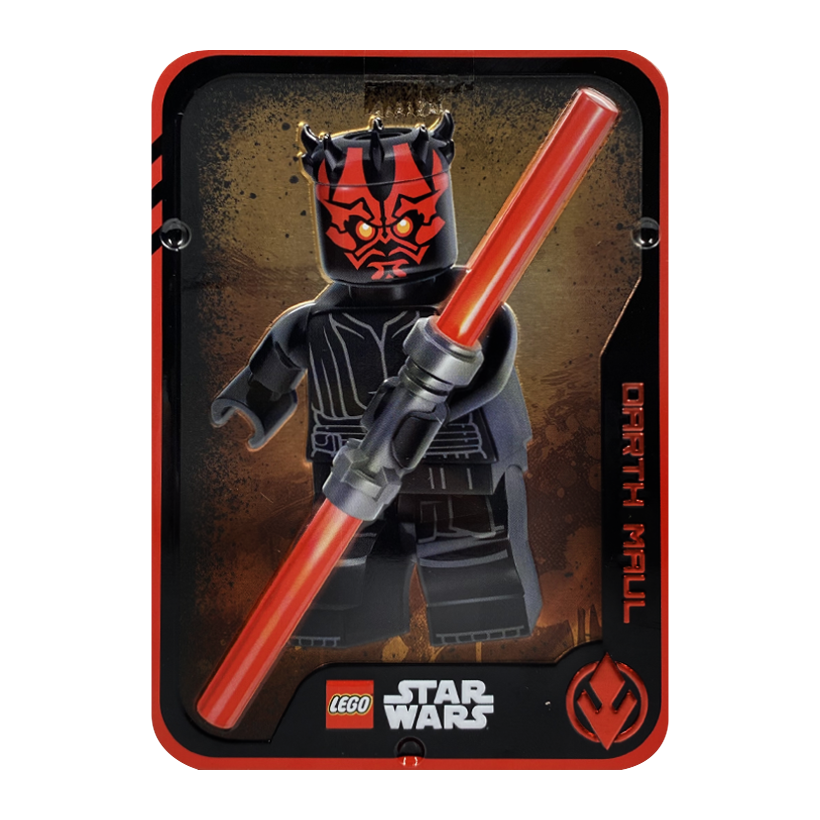 Конструктор Lego Фигурка Darth Maul Metal Box Star Wars 912509 Новый - Retromagaz
