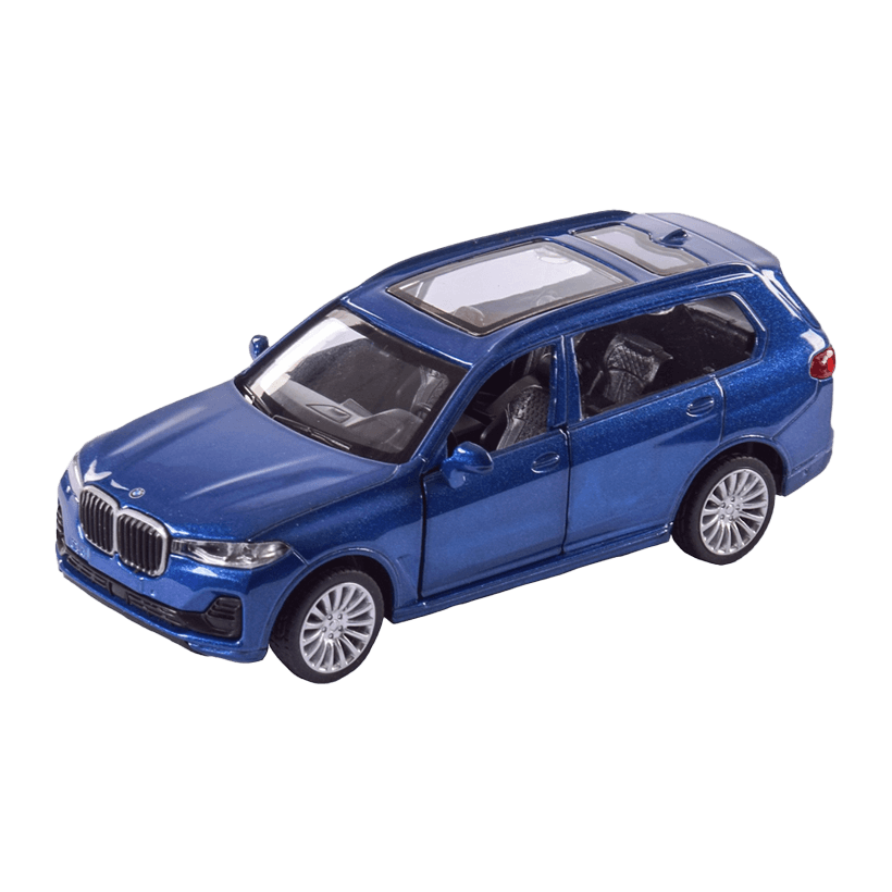 Машинка Автопром BMW X7 1:43 Blue - Retromagaz