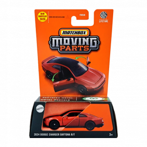 Тематическая Машинка Matchbox Dodge Charger Daytona R/T Moving Parts 1:64 FWD28/JBW53 Red Тематическая Машинка Matchbox Dodge Charger Daytona R/T Moving Parts 1:64 FWD28/JBW53 Red - Retromagaz
