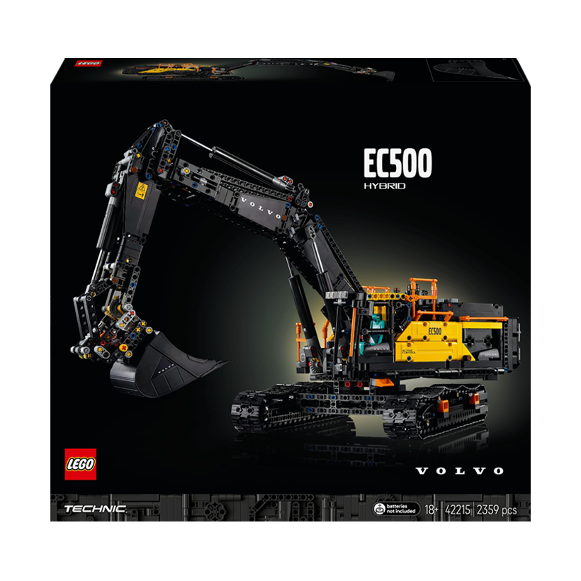 Конструктор Lego Екскаватор Volvo EC500 Hybrid Technic 42215 Новый - Retromagaz