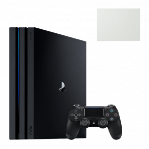 Набор Консоль Sony PlayStation 4 Pro CUH-72xx 1TB Black Б/У  + Коробка White