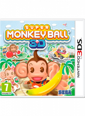Игра Nintendo 3DS Super Monkey Ball 3D Europe Английская Версия + Коробка Б/У Хороший - Retromagaz