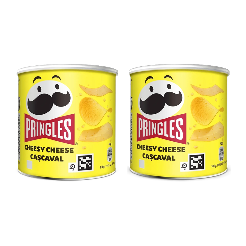 Набор Чипсы 2шт Pringles Mini Cheesy Cheese 40g - Retromagaz