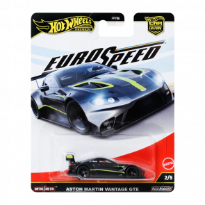 Машинка Premium Hot Wheels Aston Martin Vantage GTE EuroSpeed 1:64 JBK76 Grey Машинка Premium Hot Wheels Aston Martin Vantage GTE EuroSpeed 1:64 JBK76 Grey - Retromagaz