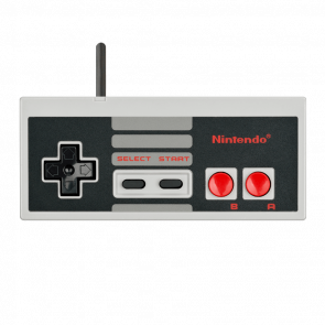 Геймпад Проводной Nintendo NES NES-004 USA Grey Б/У - Retromagaz