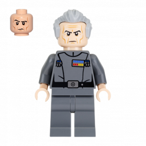 Фигурка Lego Империя Grand Moff Wilhuff Tarkin Dark Bluish Gray Uniform Star Wars sw0770 Б/У - Retromagaz