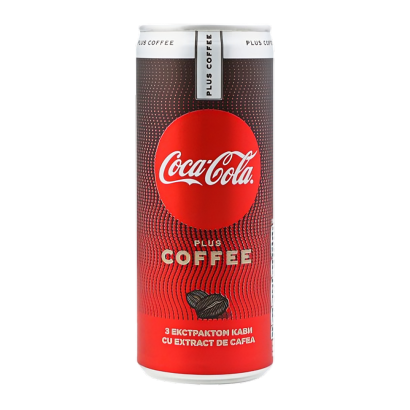 Напій Coca-Cola Plus Coffe 250ml - Retromagaz