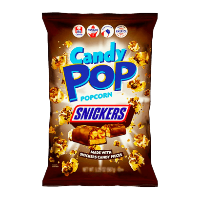 Попкорн Snickers Candy Pop 28g - Retromagaz