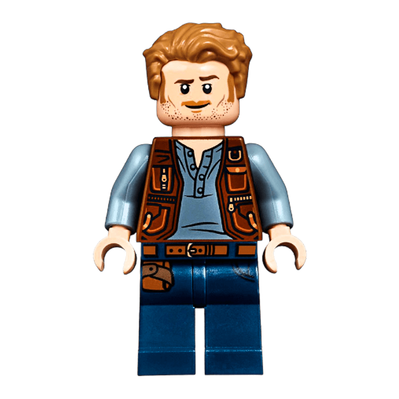 Фигурка Lego Jurassic World Owen Grady Films jw023 1 Новый - Retromagaz
