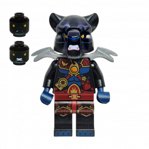 Фигурка Lego Tiger Tribe Tormak Black Outfit Legends of Chima loc133 Б/У