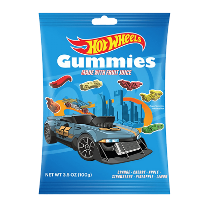 Конфеты Жевательные Hot Wheels Gummies 100g - Retromagaz