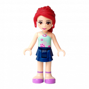 Фигурка Lego Mia Dark Blue Layered Skirt Friends Girl frnd005 Б/У