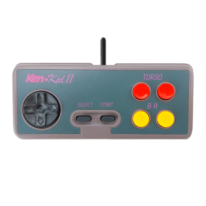 Геймпад Дротовий Kenga Famicom Dendy Ken-Kid II 15pin 90х Grey 1.2m Б/У - Retromagaz