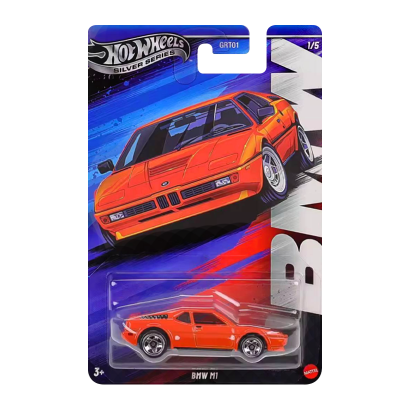 Тематическая Машинка Hot Wheels BMW M1 BMW 1:64 JBY59 Orange - Retromagaz