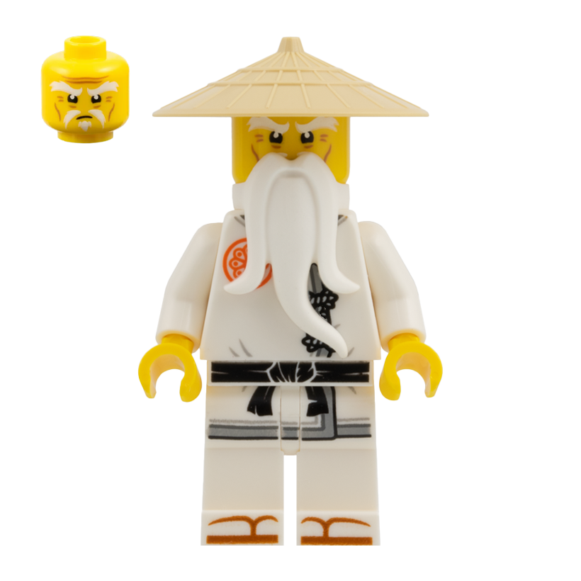 Фигурка Lego Другое Wu Sensei Golden Weapons Legacy Update Ninjago njo0996 71866 71858 Б/У - Retromagaz
