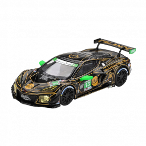 Машинка Premium MINI GT Chevrolet Corvette Z06 GT3.R #13 AWA 2025 IMSA Daytona 24 1:64 MGT01171 Black - Retromagaz